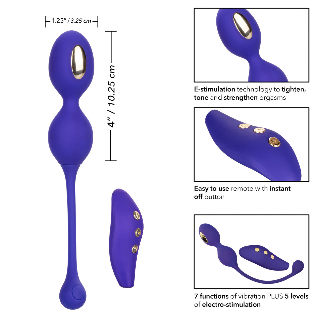 Impulse Intimate E-Stim Remote Dual Kegel Exerciser