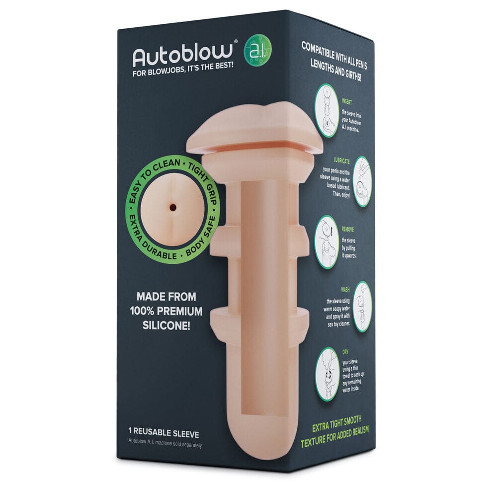 Autoblow Autoblow A.I Reusable Anus Sleeve Masturbators