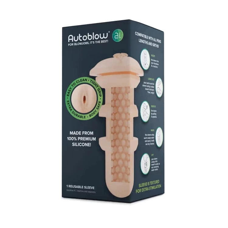Autoblow Autoblow A.I. Reusable Pussy Sleeve Masturbators