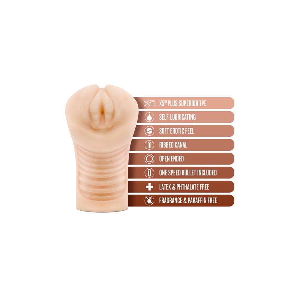 Blush Novelties M Elite Soft and Wet Annabella Self-Lubricating Masturbator Masturbators