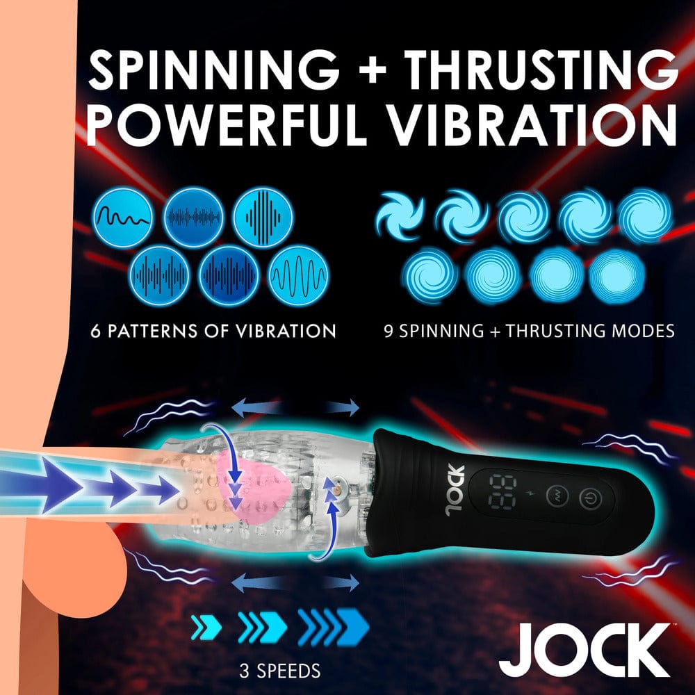 BonneAmour Jock Spinning Thursting and Vibrating Masturbator Masturbators
