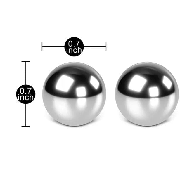 BonneAmour Stainless Steel Duo Balls Orgasm Balls