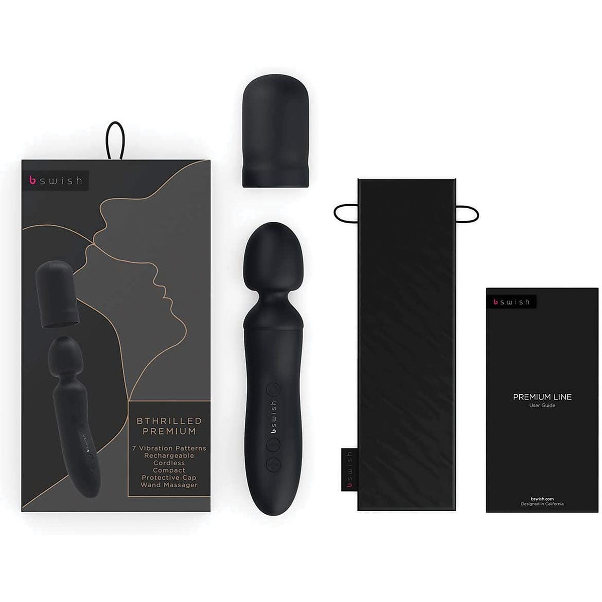 bswish bswish Bthrilled Premium Wand Vibrator Wand Massager