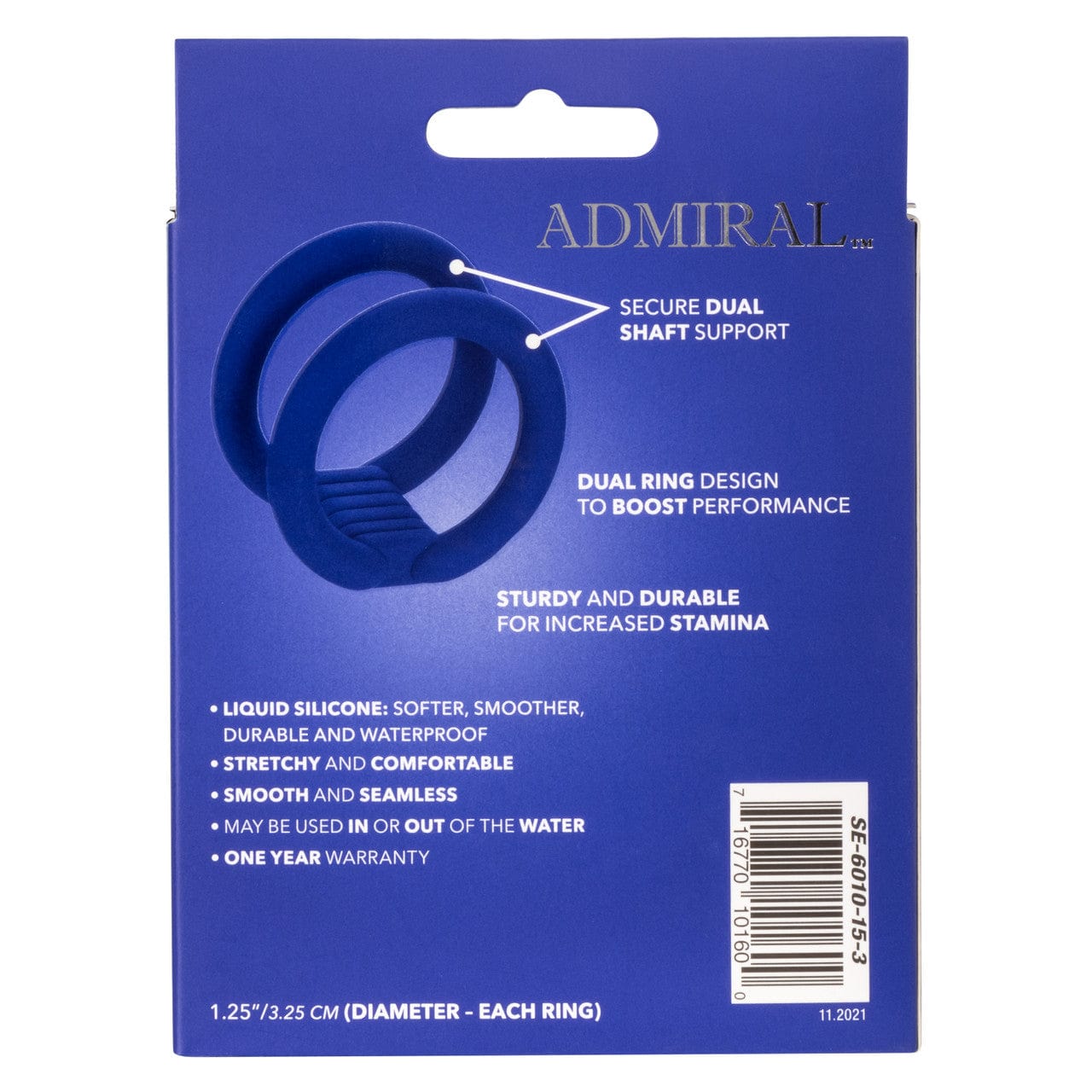 CalExotics Admiral Dual Cock Cage Cock Ring