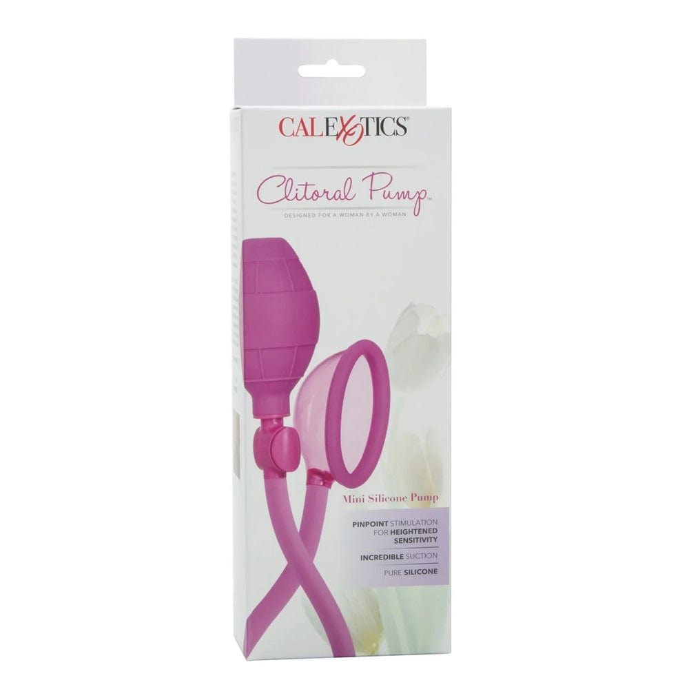 CalExotics Mini Silicone Clitoral Pump Pink Female Pump