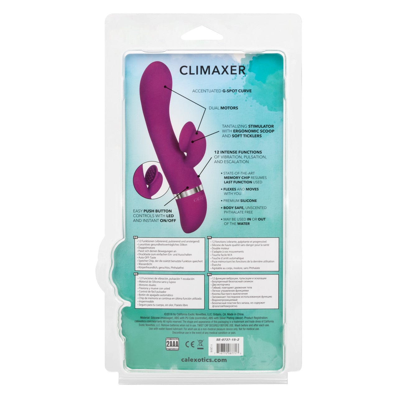 CalExotics Foreplay Frenzy G-Spot Climaxer Vibrator G-Spot Vibrator
