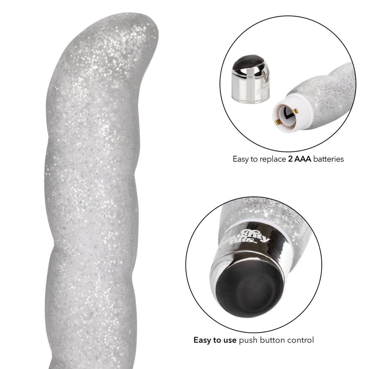 CalExotics Naughty Bits Screwnicorn Majestic G-Spot Vibrator G-Spot Vibrator