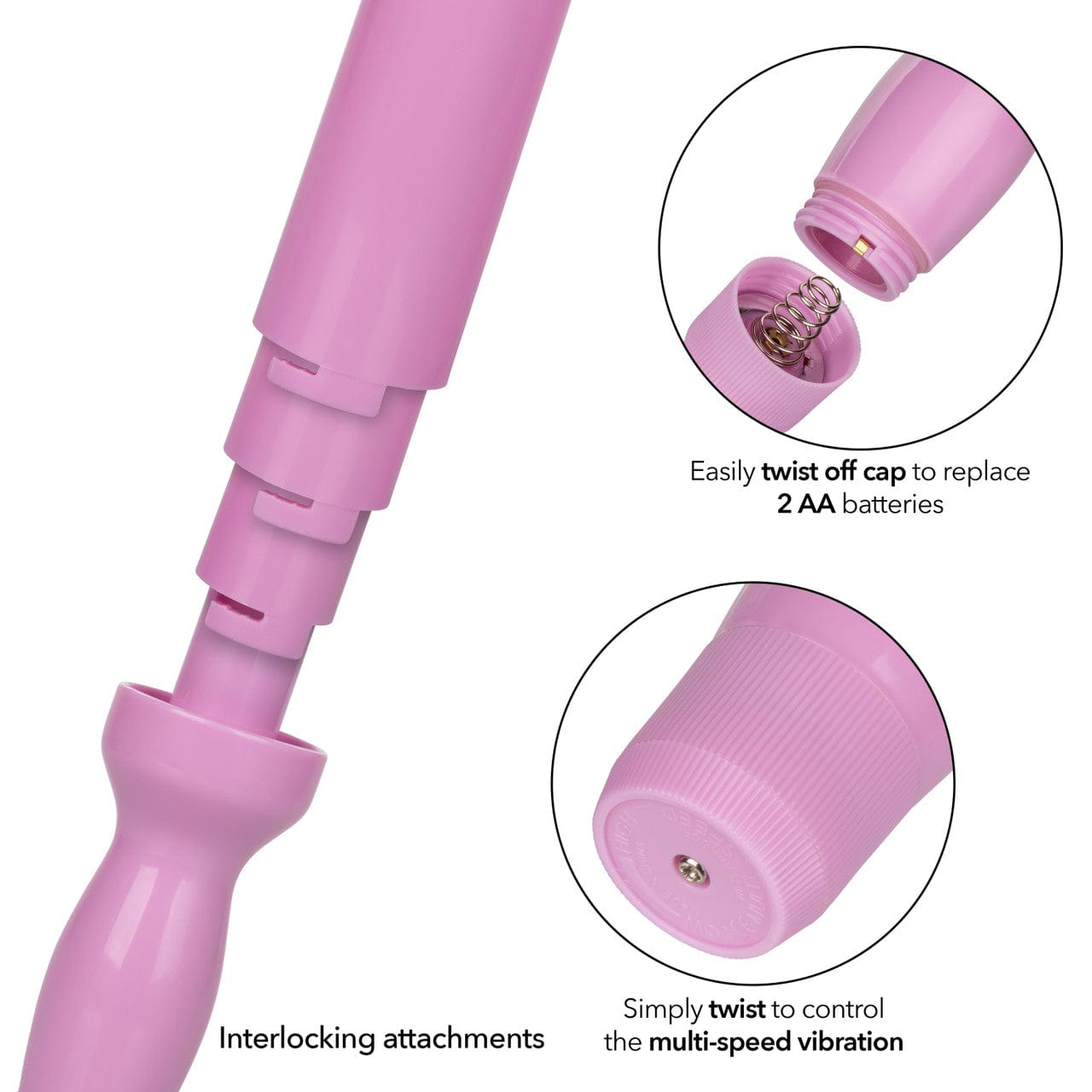 CalExotics Berman Center Dilator Set Kegel Exercise