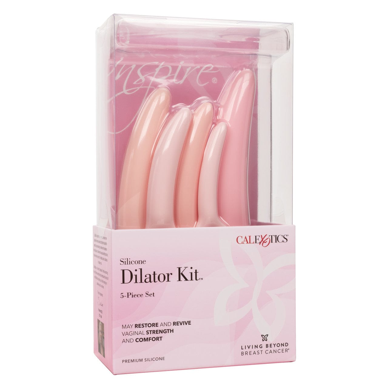 CalExotics Inspire Silicone Dilator Kit Kegel Exercise