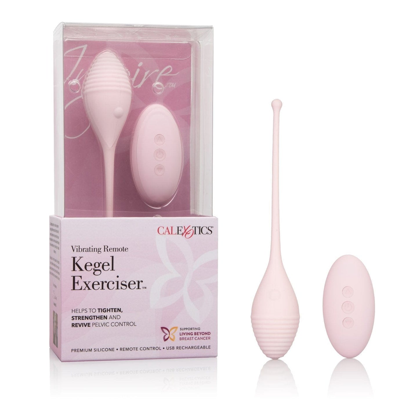 CalExotics Inspire Vibrating Remote Kegel Exerciser Kegel Exercise