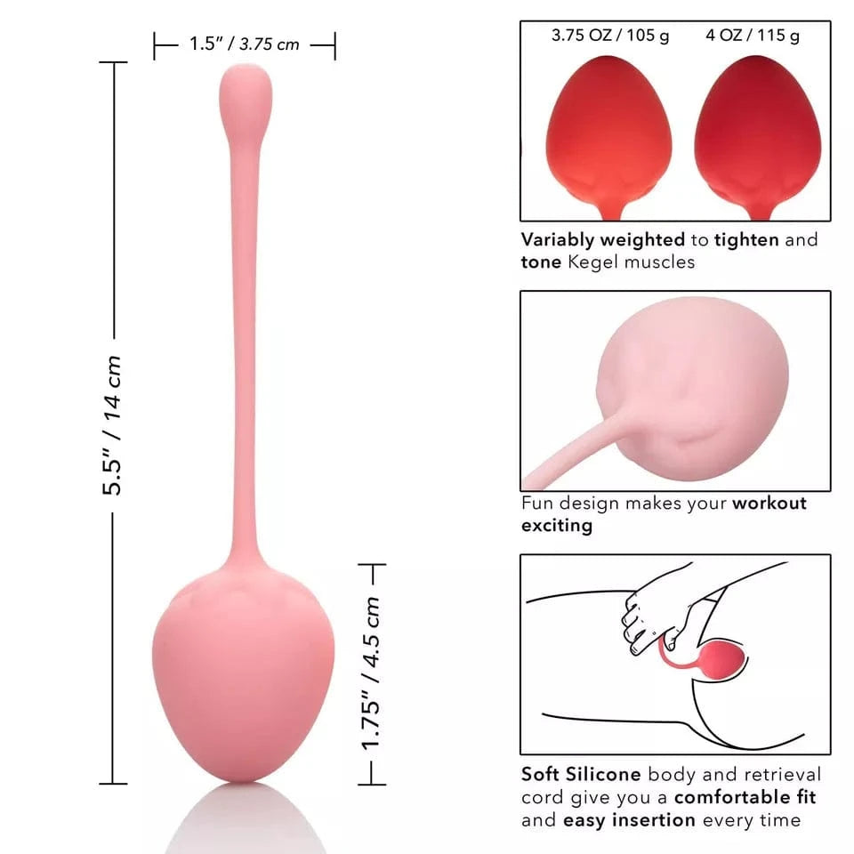 CalExotics Kegel Training Set Strawberry Kegel Exercise
