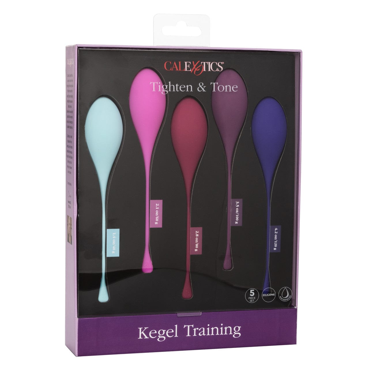 CalExotics Tighten And Tone Kegel Training 5 Piece Set Kegel Exercise
