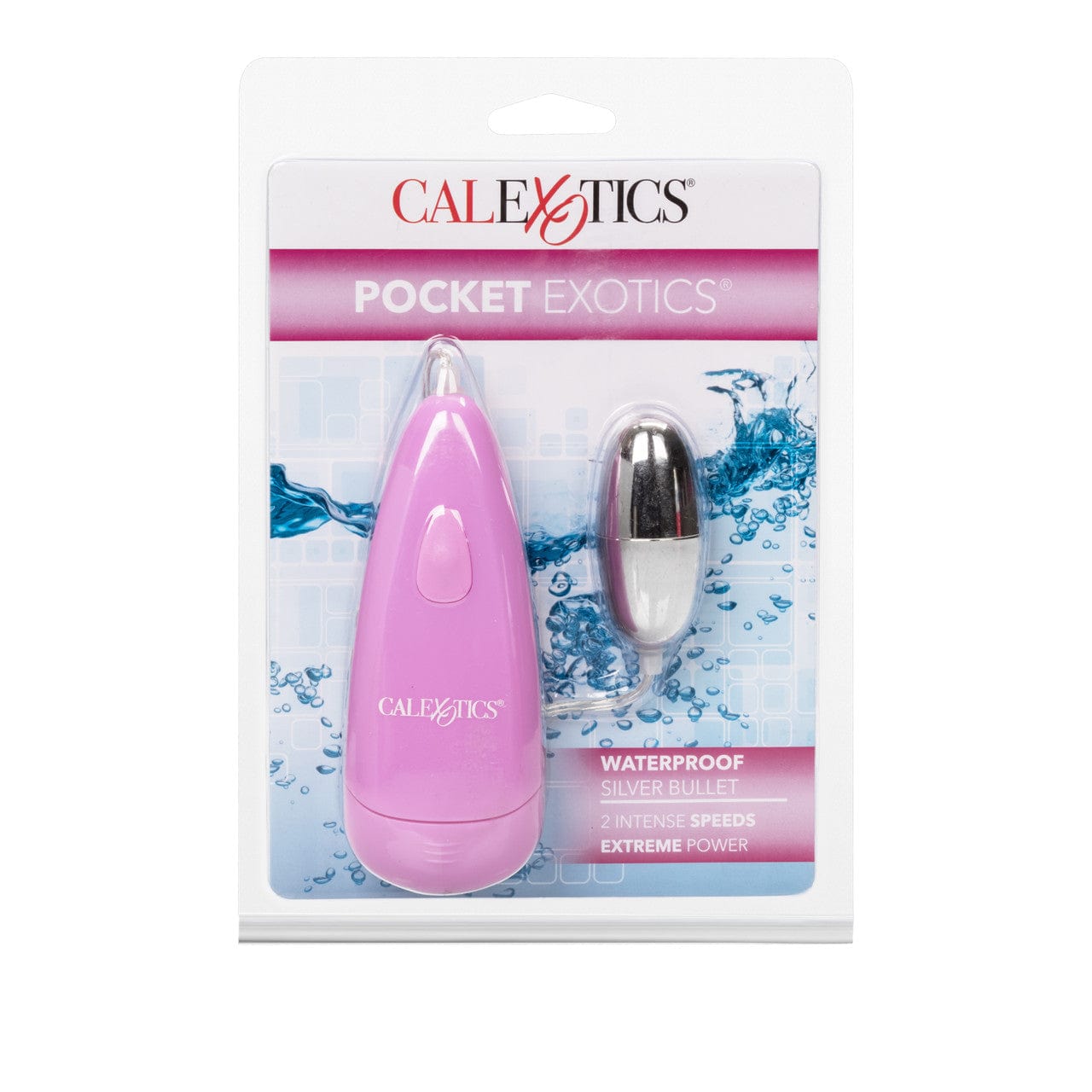 CalExotics Pocket Exotics Waterproof Silver Bullet Love Egg