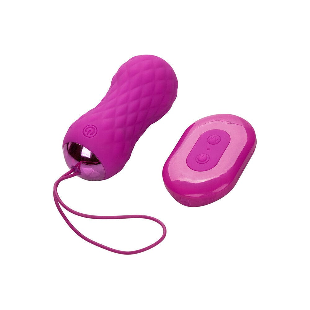CalExotics Slay #SpinMe Remote Control Textured Bullet Love Egg