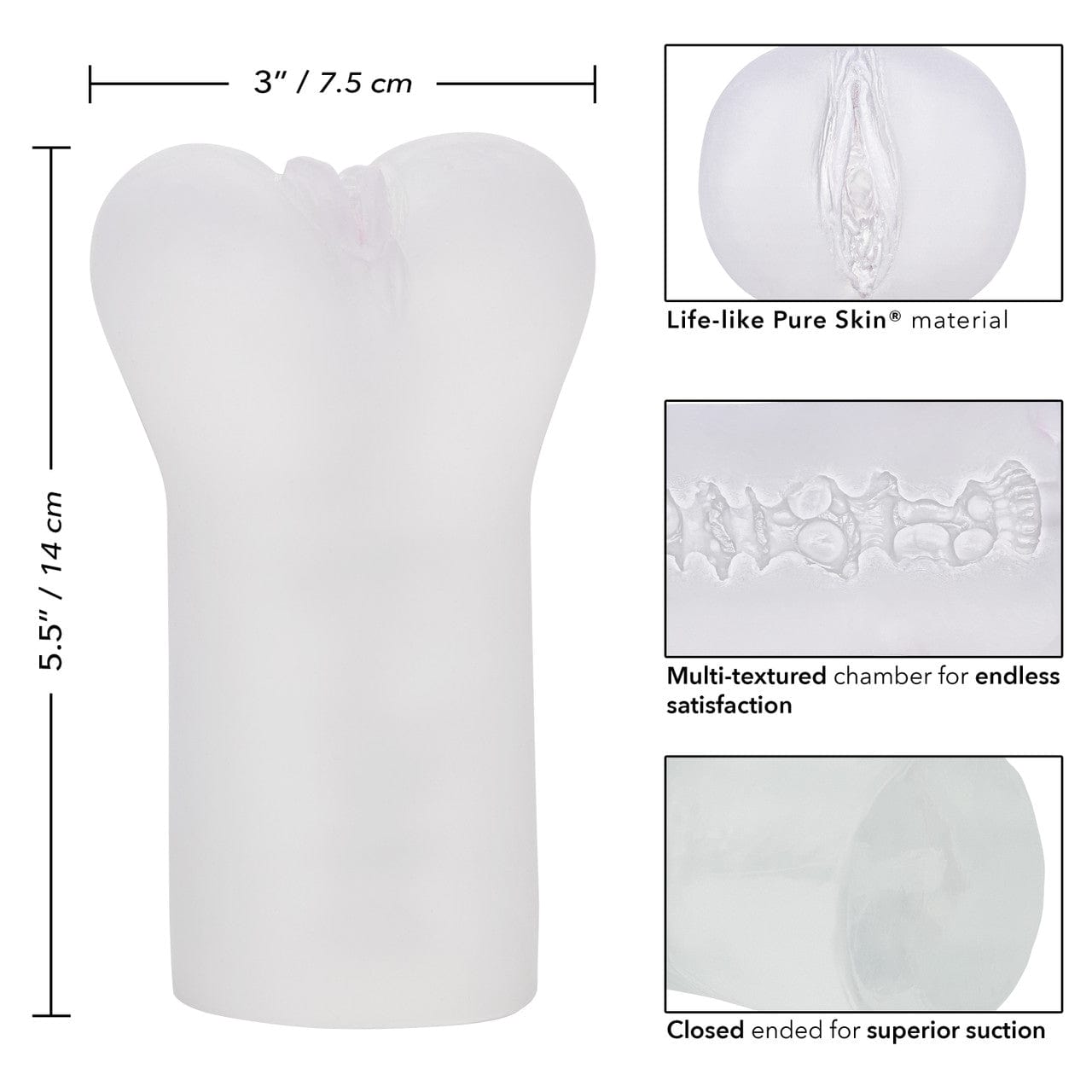 CalExotics Boundless Vulva Masturbator Masturbators