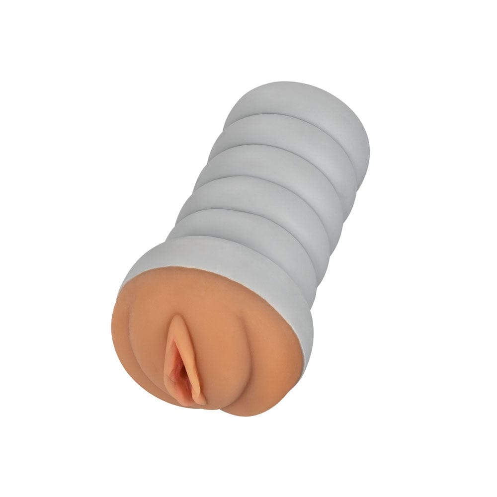 CalExotics Gripper Ribbed Tight Pussy Brown Masturbator Masturbators