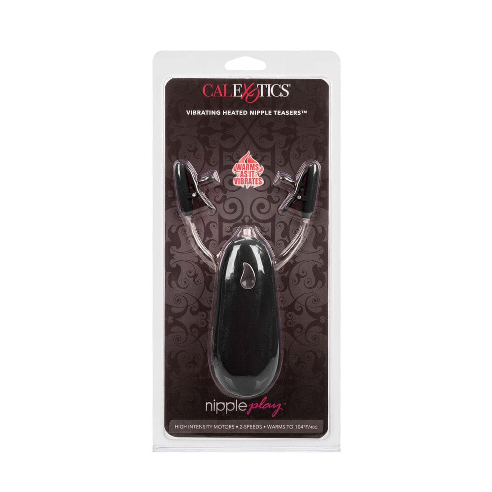 CalExotics Heated Vibrating Nipple Teasers Nipple Vibrator