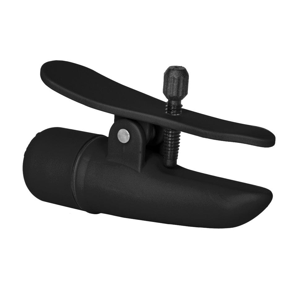 CalExotics Nipplettes Vibrating Black Nipple Clamps Nipple Vibrator