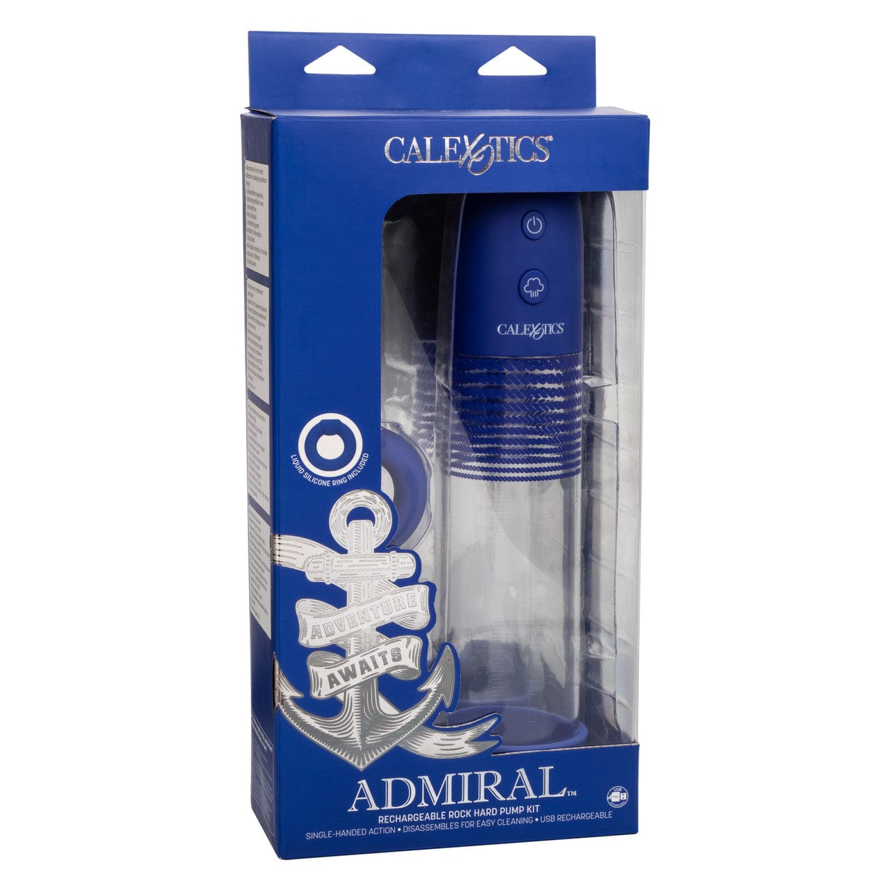CalExotics Admiral Rechargeable Pump Kit Penis Pump