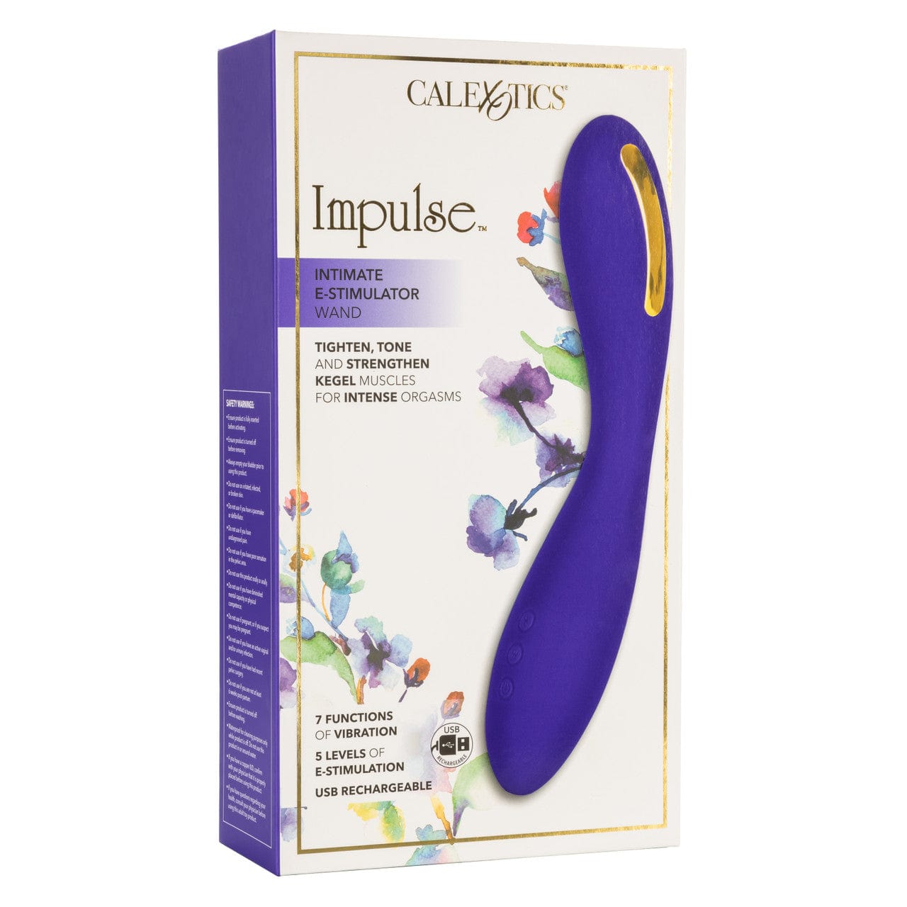 CalExotics Impulse Intimate Estim Wand Massager Vibrator