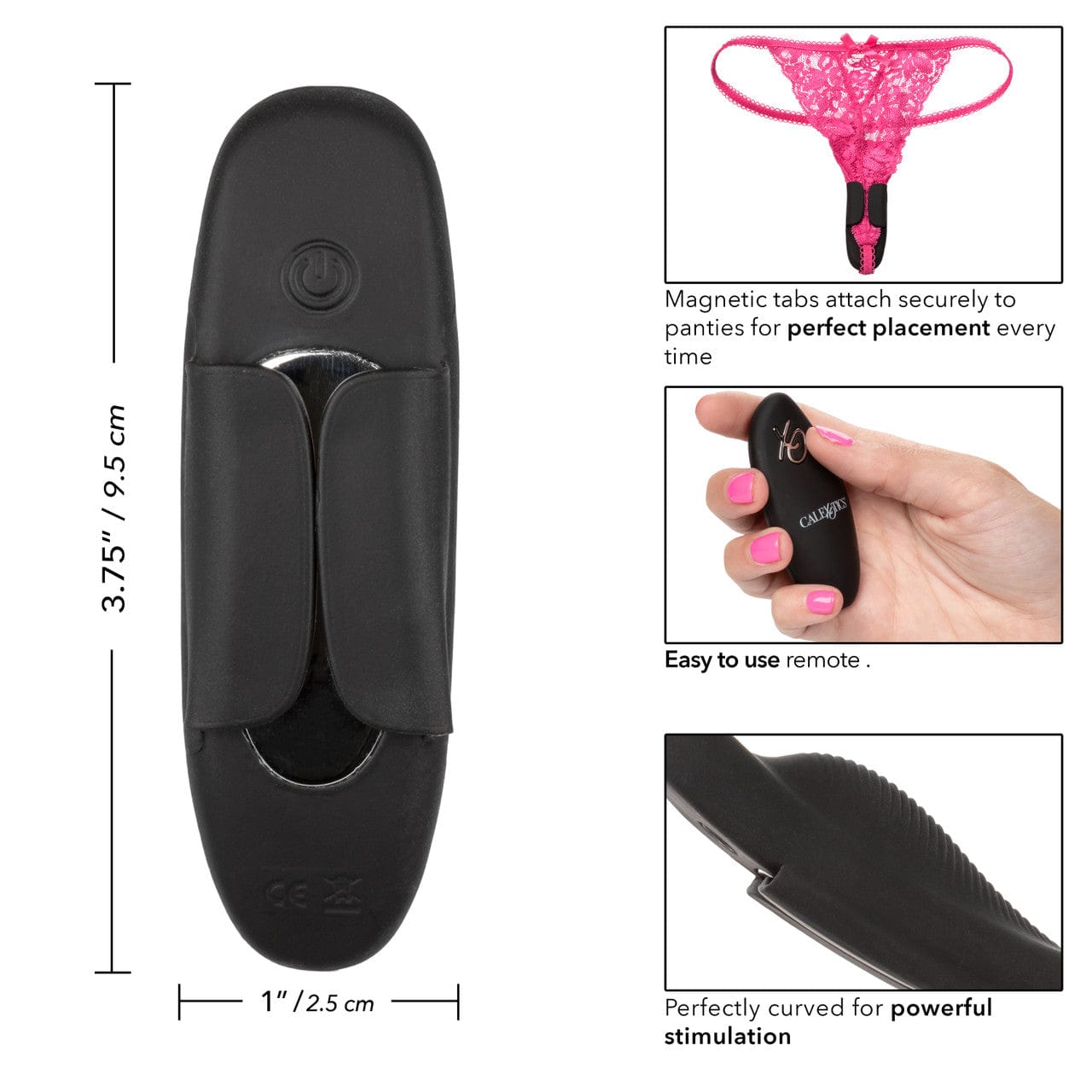 CalExotics Remote Petite Panty Teaser Vibrator