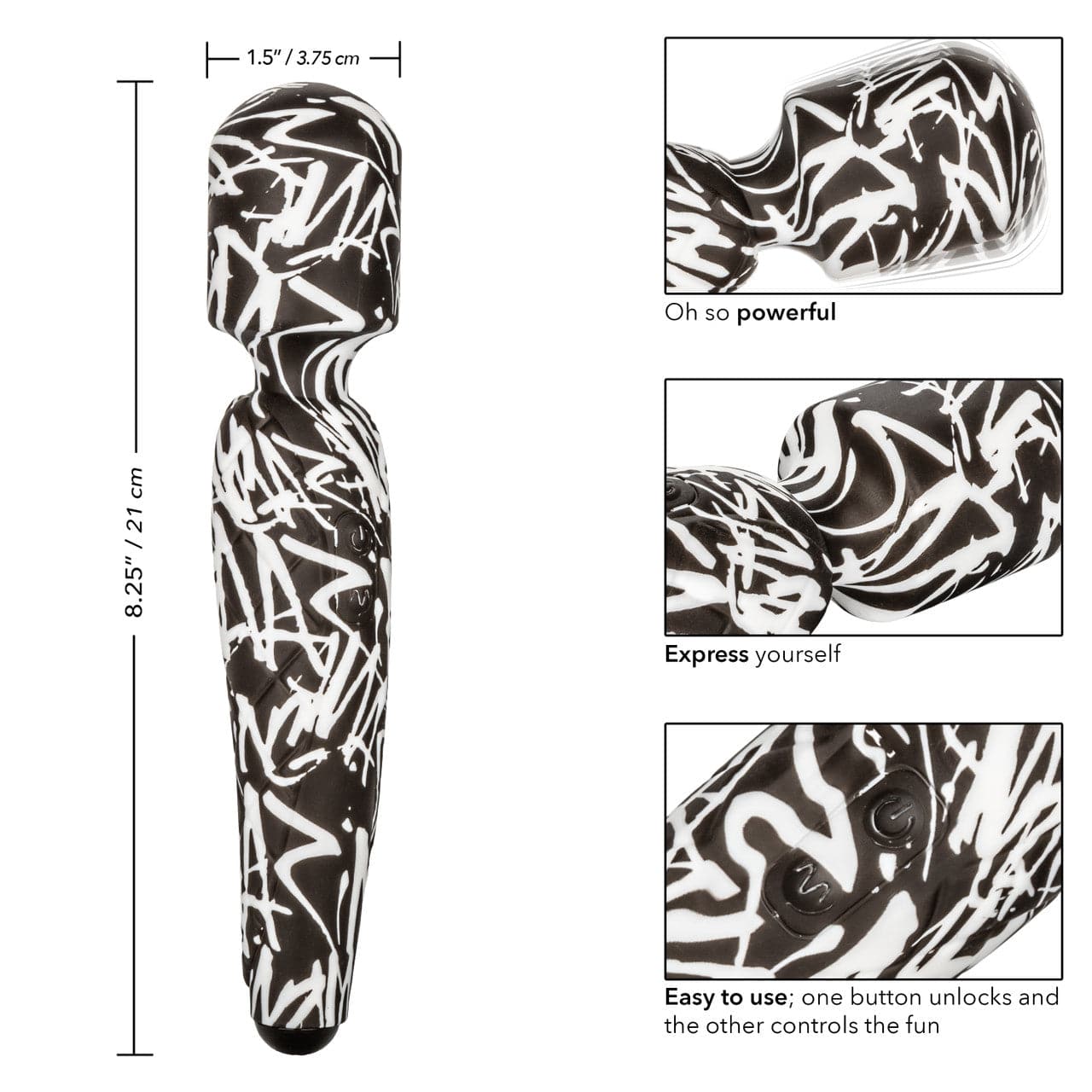 CalExotics Hype Massager Wand Wand Massager