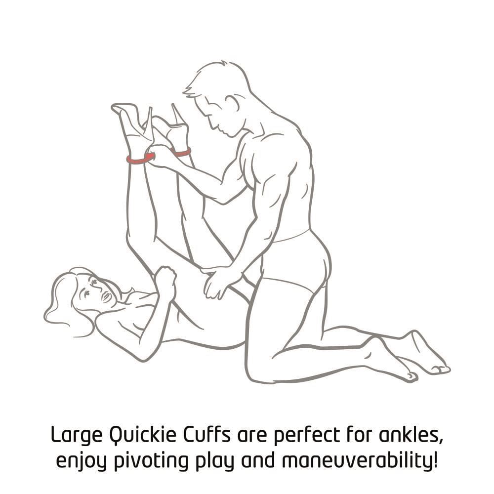 Creative Conceptions Quickie Cuffs Large Handcuffs