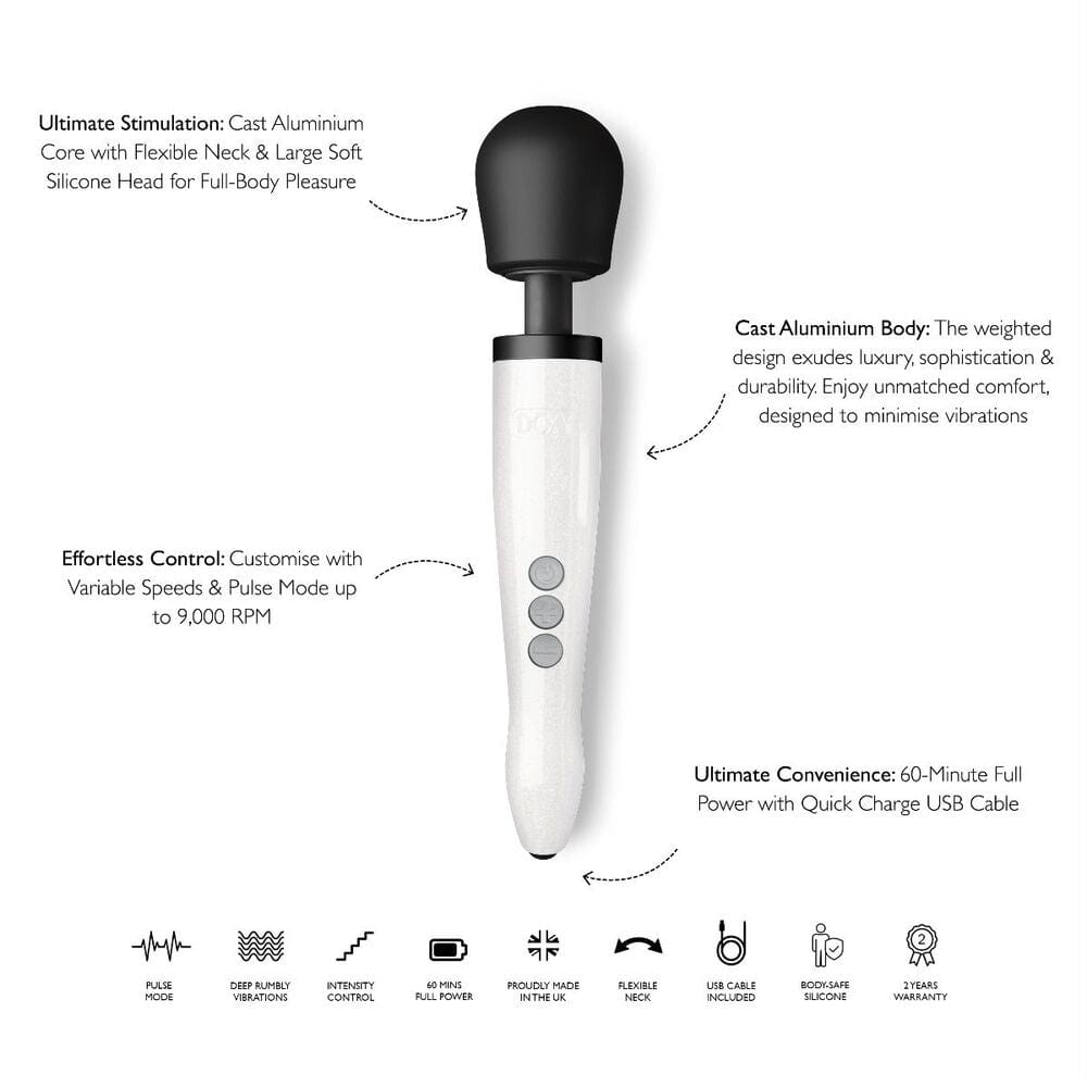 Doxy Doxy Die Cast Rechargeable Wand Wand Massager