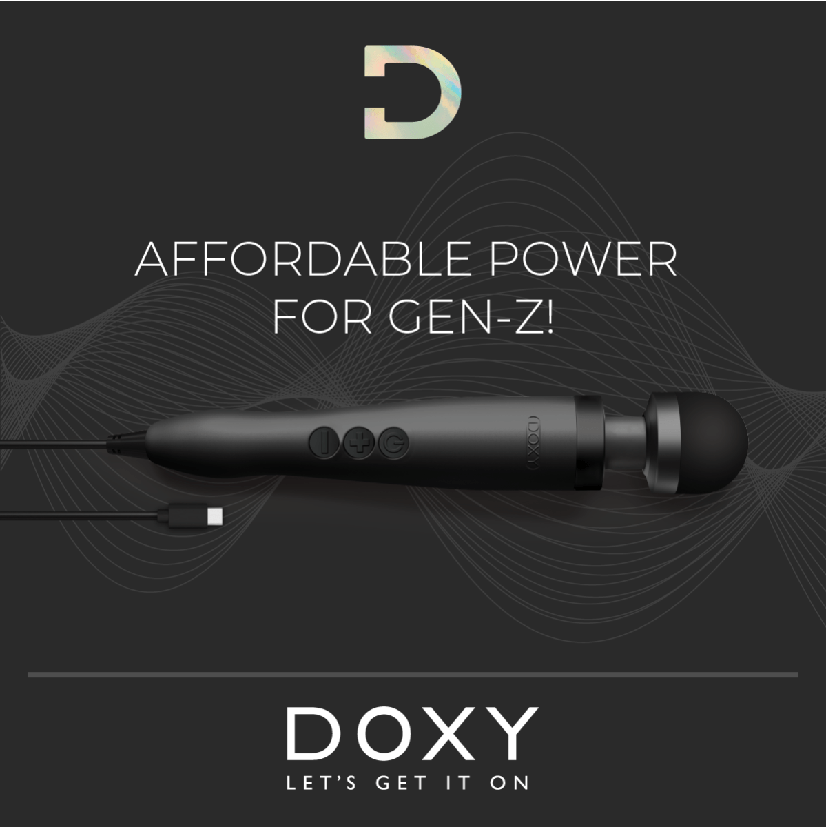 Doxy Doxy Wand 3 USB Powered Wand Massager