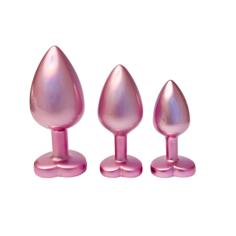 Dream Toys Gleaming Love Pearl Butt Plug Set Butt Plugs
