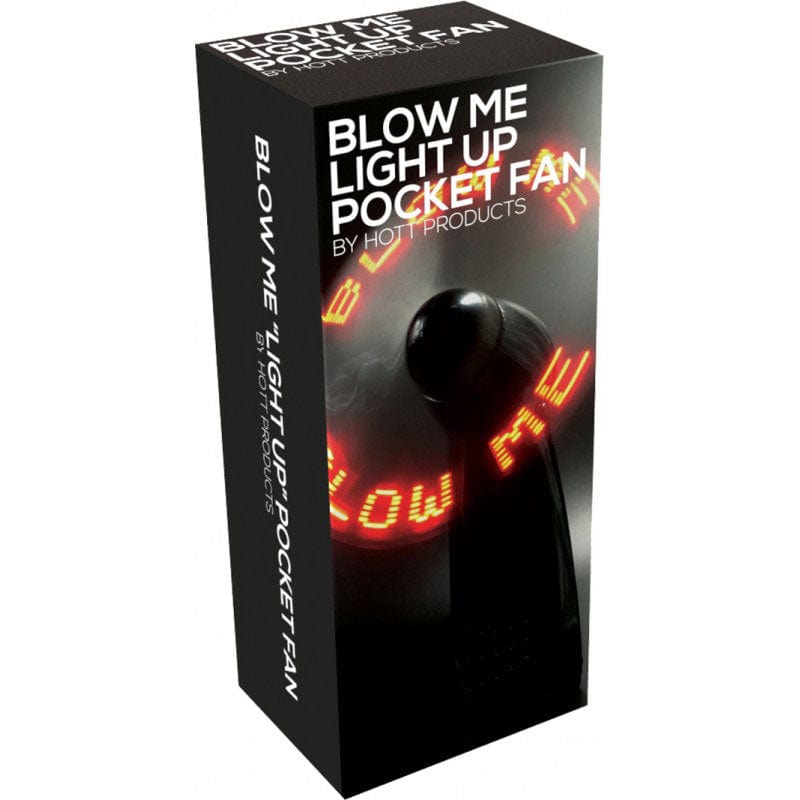 Hott Products Blow Me Light Up Pocket Fan Novelties