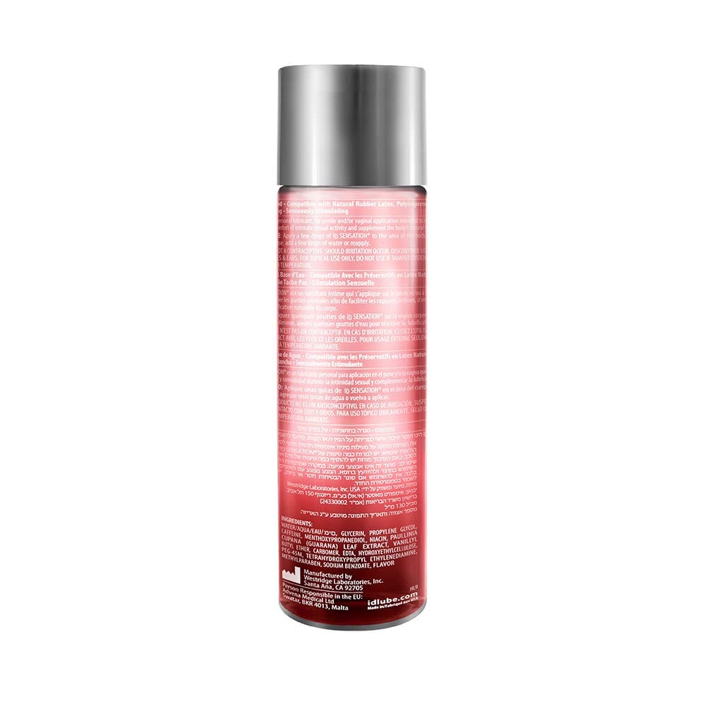 ID Lubricants ID Sensation Warming Liquid Lubricant Lubricant