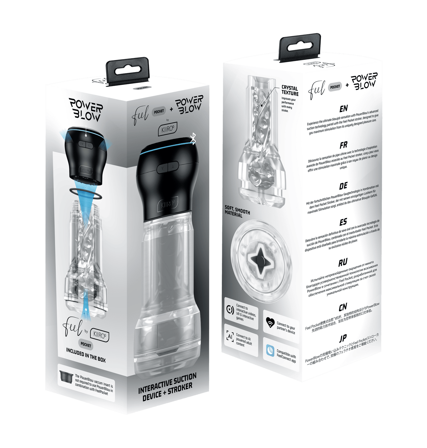 Kiiroo Kiiroo Feel Pocket Powerblow Masturbator Masturbators