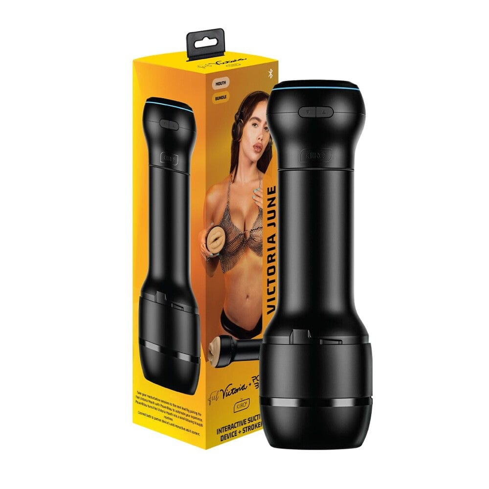 Kiiroo Kiiroo Combo Interactive Powerblow Victoria June Masturbator Vibrating Masturbators