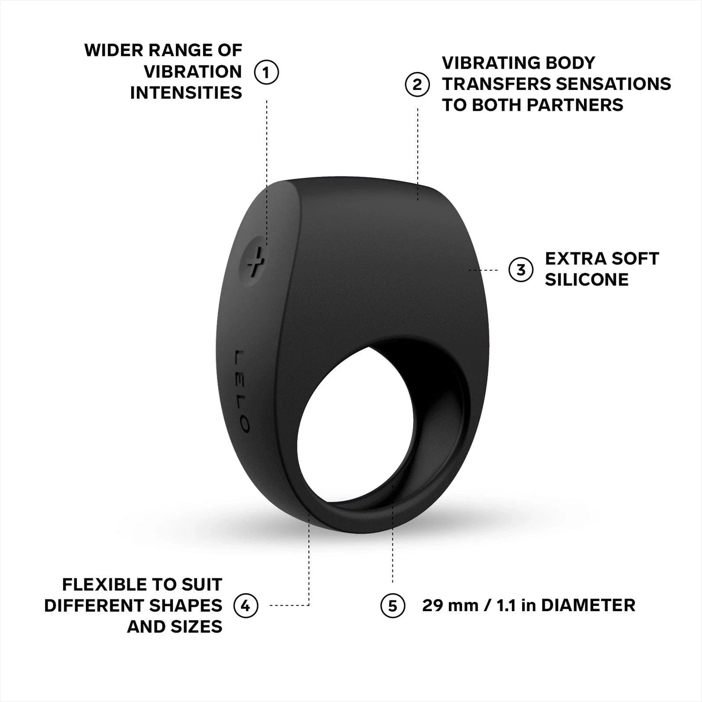 Lelo Lelo Tor 2 Couples Ring Cock Ring