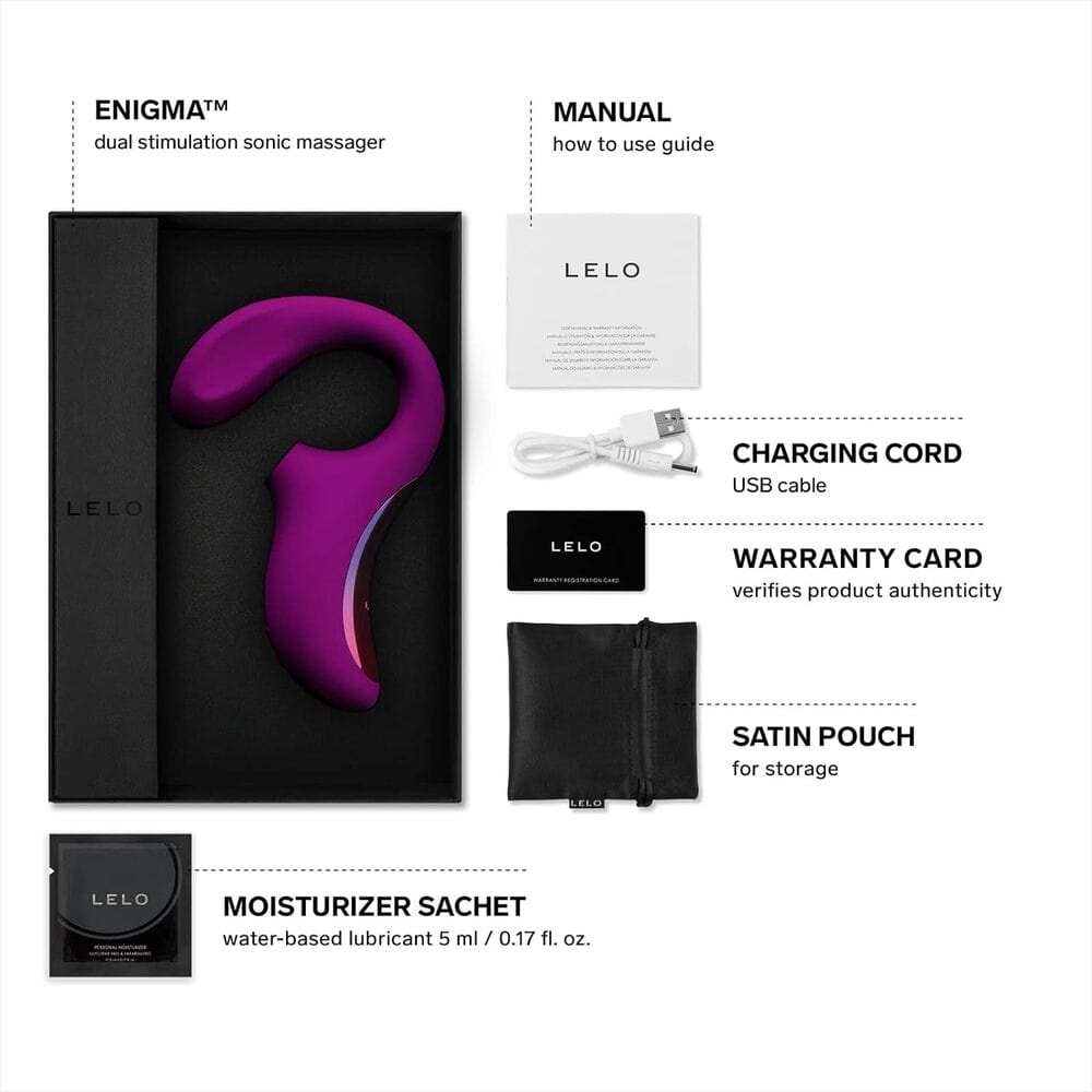 LELO Lelo Enigma Dual Massager G-Spot Vibrator