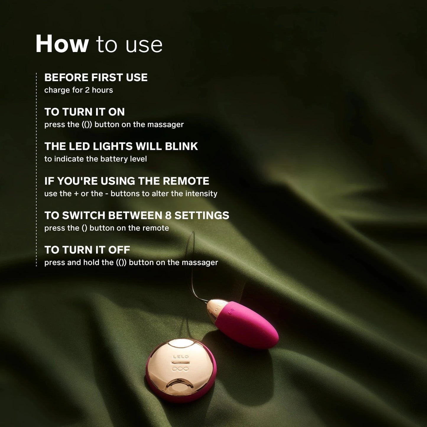 LELO Lelo Lyla 2 Vibrating Bullet Love Egg