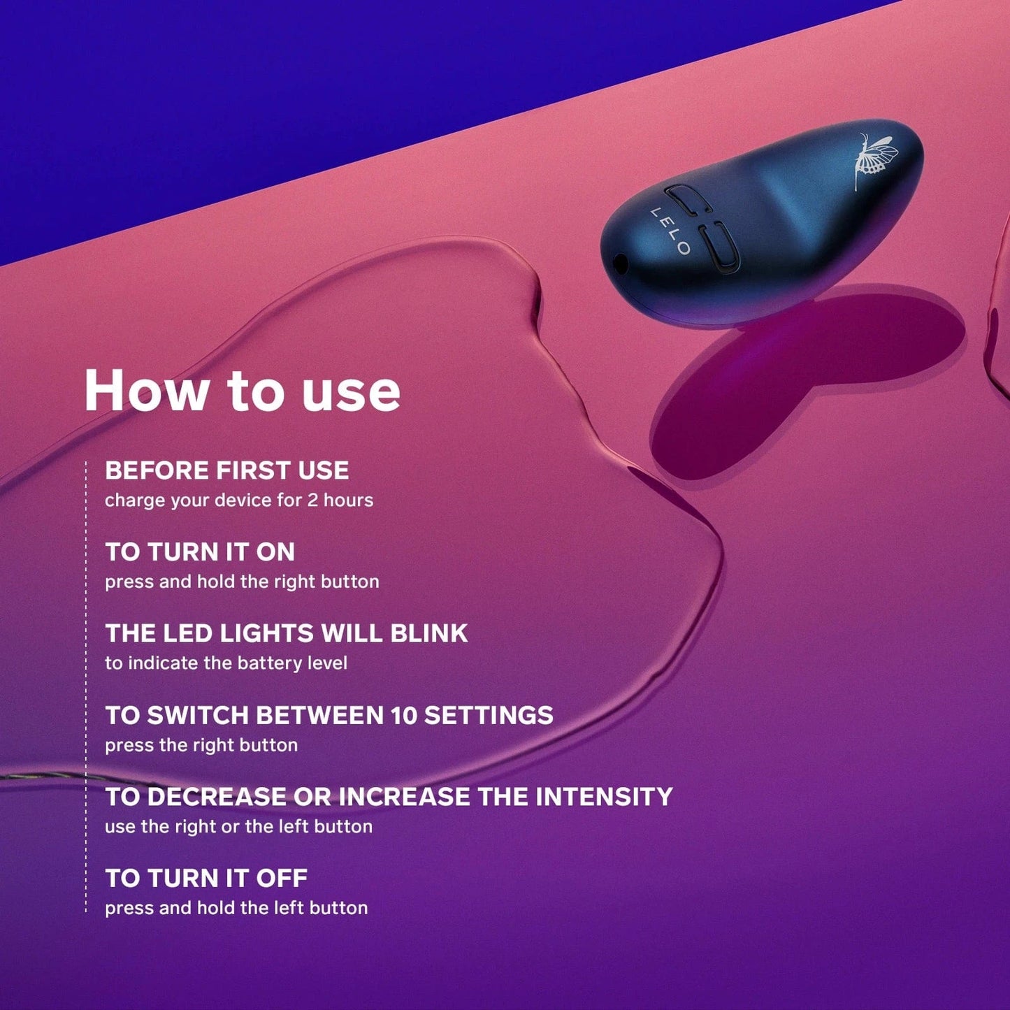 LELO Lelo Nea 3 Petite Personal Massager Vibrator