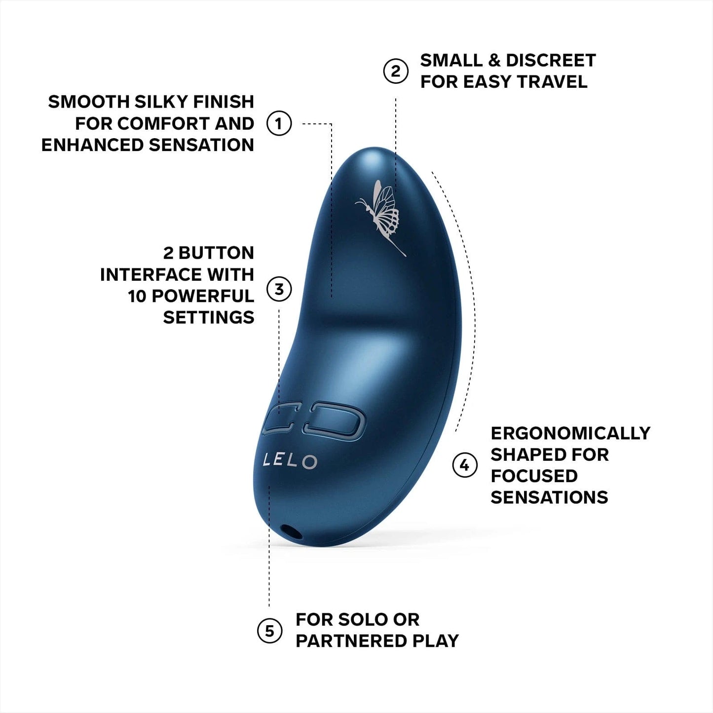 LELO Lelo Nea 3 Petite Personal Massager Vibrator