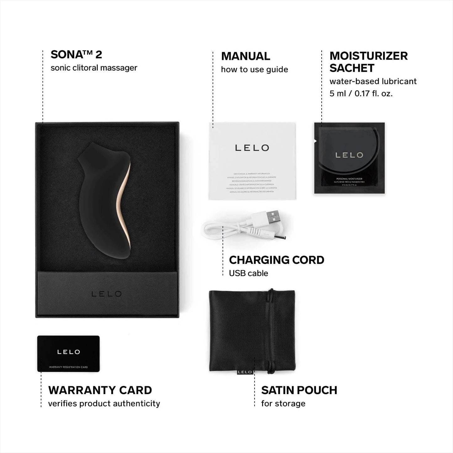 LELO Lelo Sona 2 Clitoral Vibrator Vibrator