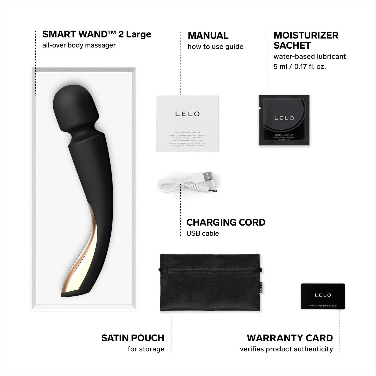 LELO Lelo Smart Wand 2 Large Wand Massager