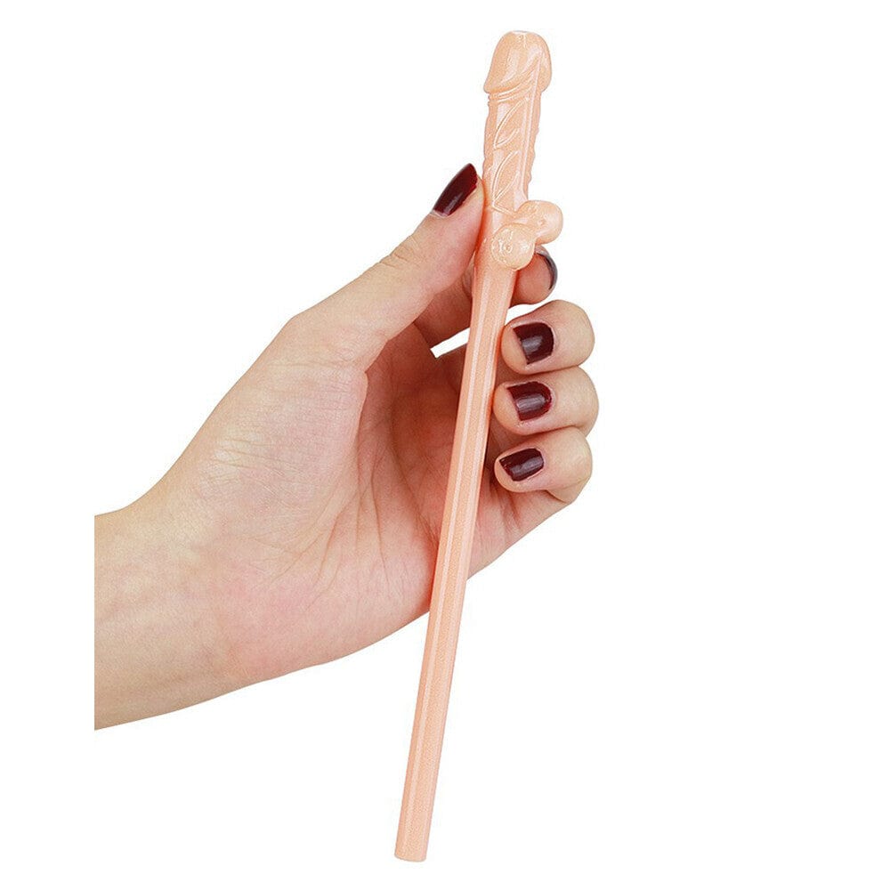 Lovetoy Lovetoy Pack Of 9 Willy Straws Hen And Stag Nights
