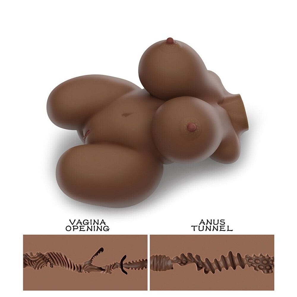 Lovetoy Lovetoy Streetgirls Number 6 Masturbator Flesh Brown Masturbators