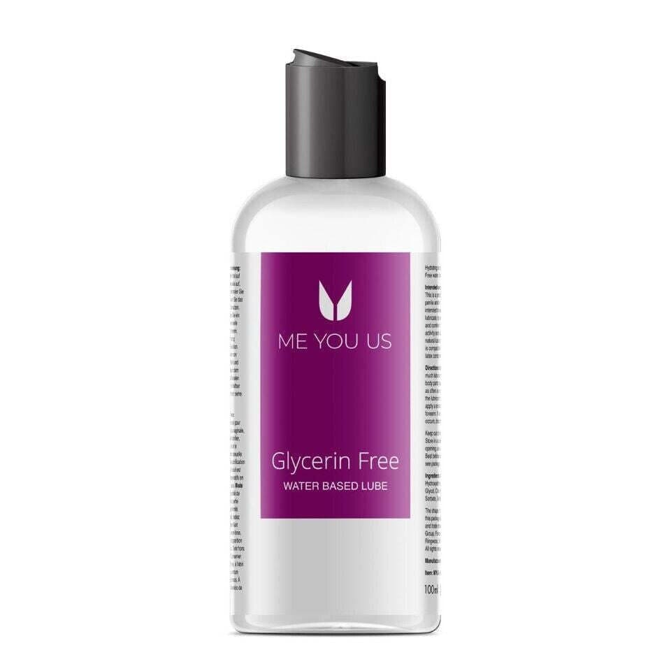 Me You Us Glycerin Free Water-Based Lube Lubricant