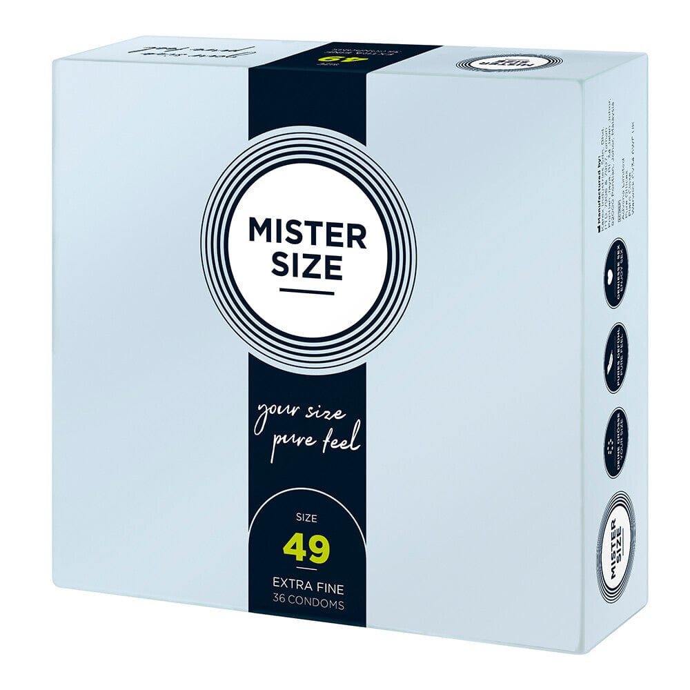 Mister Size Mister Size 49mm Your Size Pure Feel Condoms Condoms