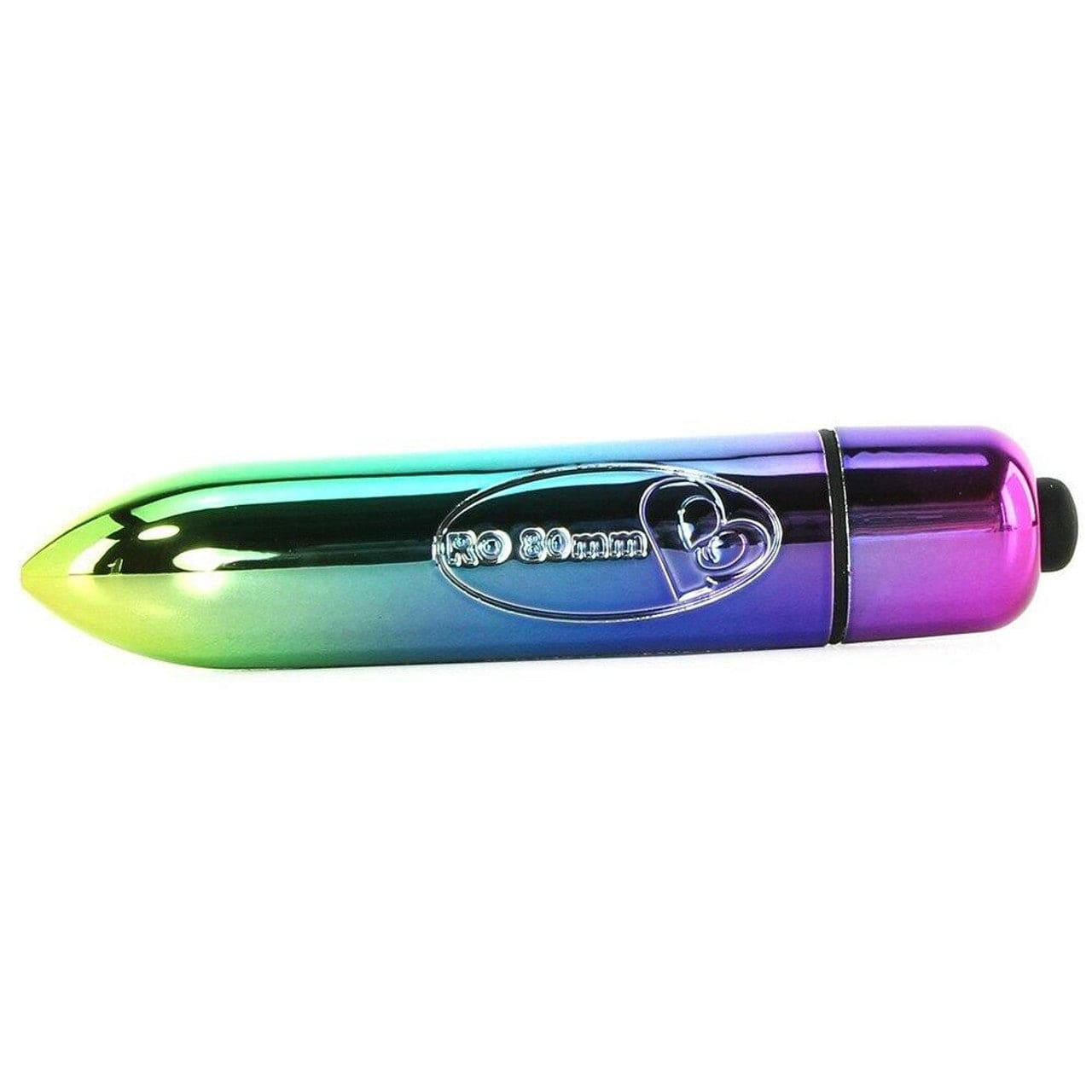 Rocks Off RO-80 Rainbow Bullet Vibrator Mini Vibrator