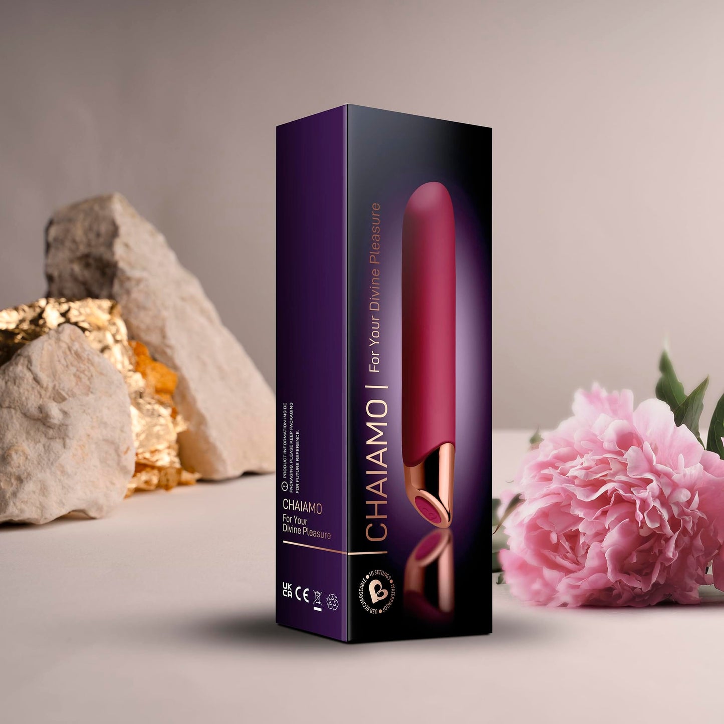 Rocks Off Chaiamo Rechargeable Vibrator Standard Vibrator