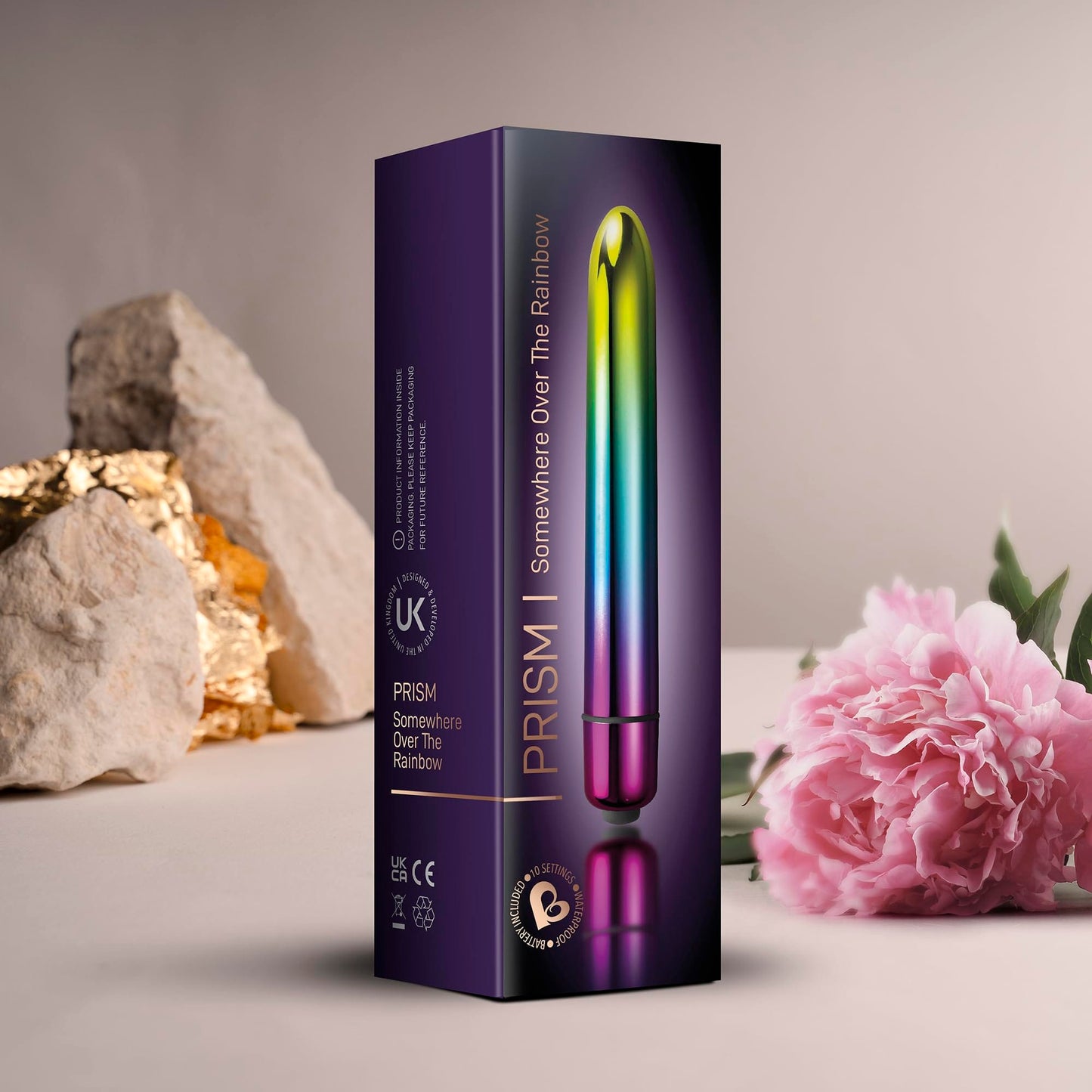 Rocks Off Prism Rainbow Vibrator Standard Vibrator