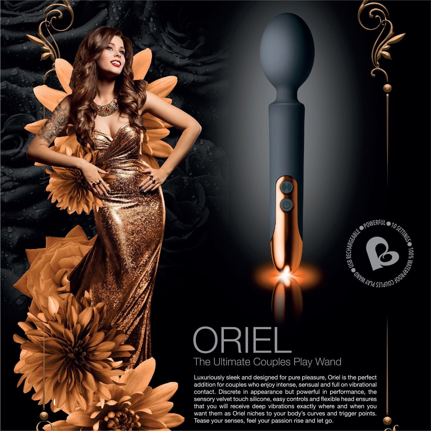 Rocks Off Rocks Off Oriel Play Wand Wand Massager