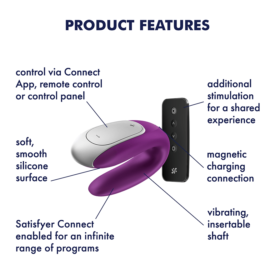 Satisfyer Partner Double Fun Couple Vibrator